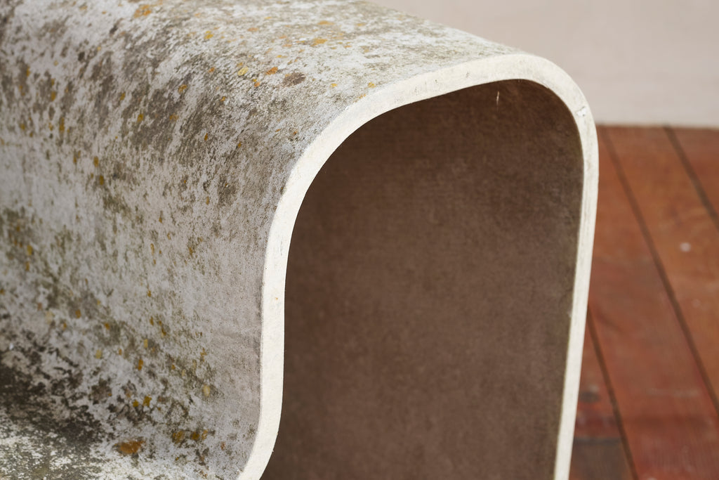Pair of Willy Guhl Concrete Floating Chairs