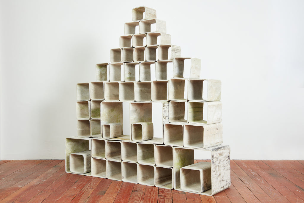 Willy Guhl Cube Bookcase
