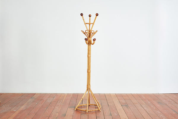 Italian Bamboo Coat Stand