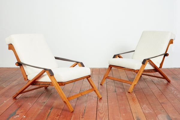 Set of 6 Charlotte Perriand attributed Dining Chairs - Orange Furniture Los  Angeles