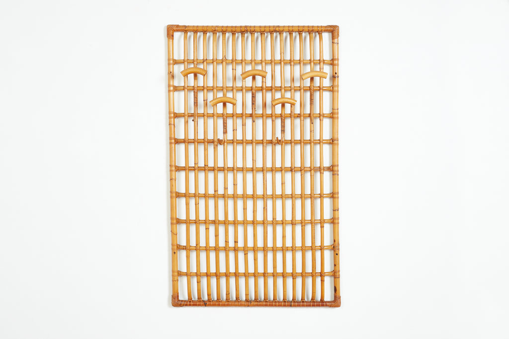 Italian Bamboo Coat Rack