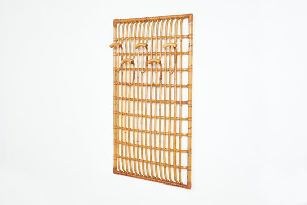 Italian Bamboo Coat Rack