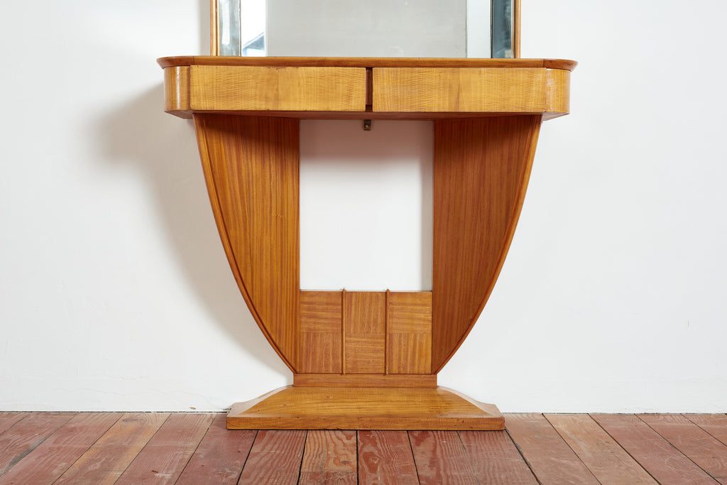 1940's Italian Mirror Console