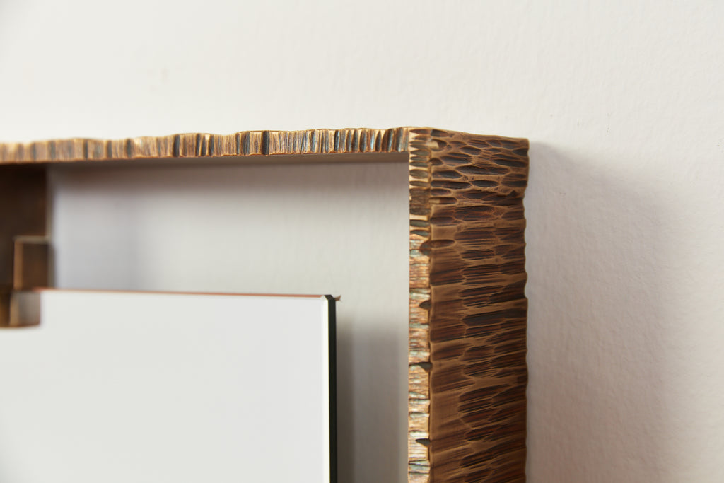 William Emmerson Rectangle "Gouge" Mirror