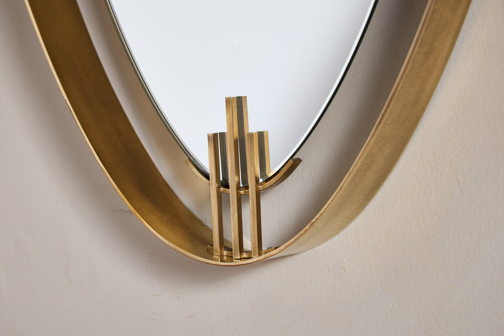 Santambrogio & De Berti Brass Mirror
