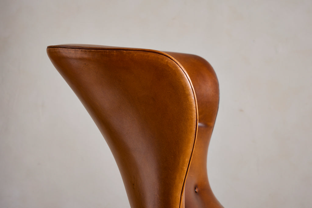 Frits Henningsen Style Wingback Chair