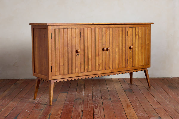 Italian Scalloped Sideboard