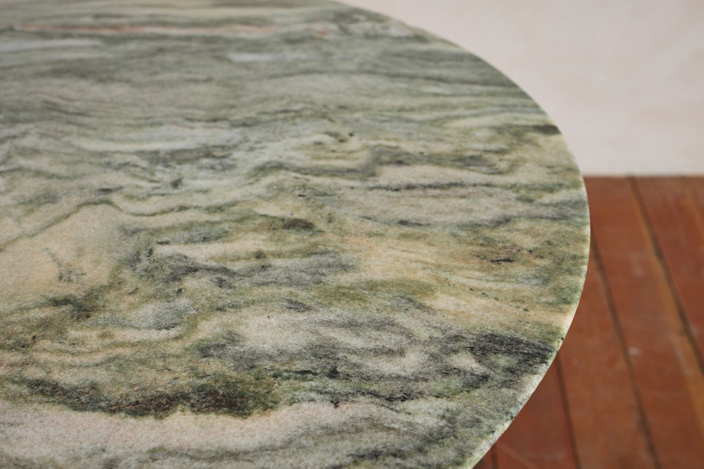 1950's Italian Green Marble Center Table