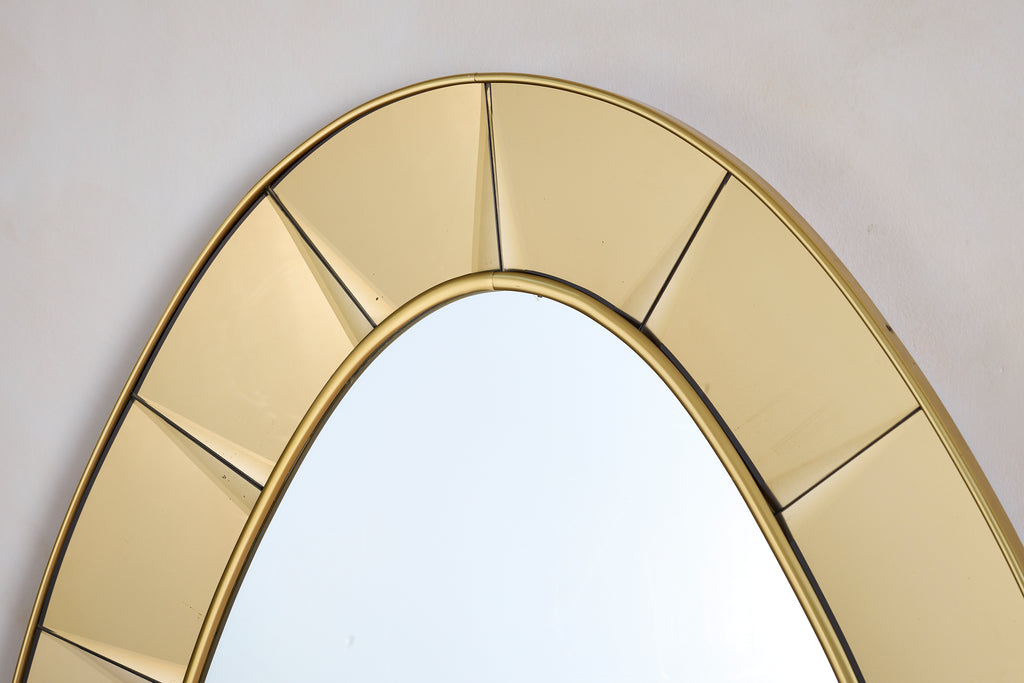 Cristal Art Mirror with Glass Shelf