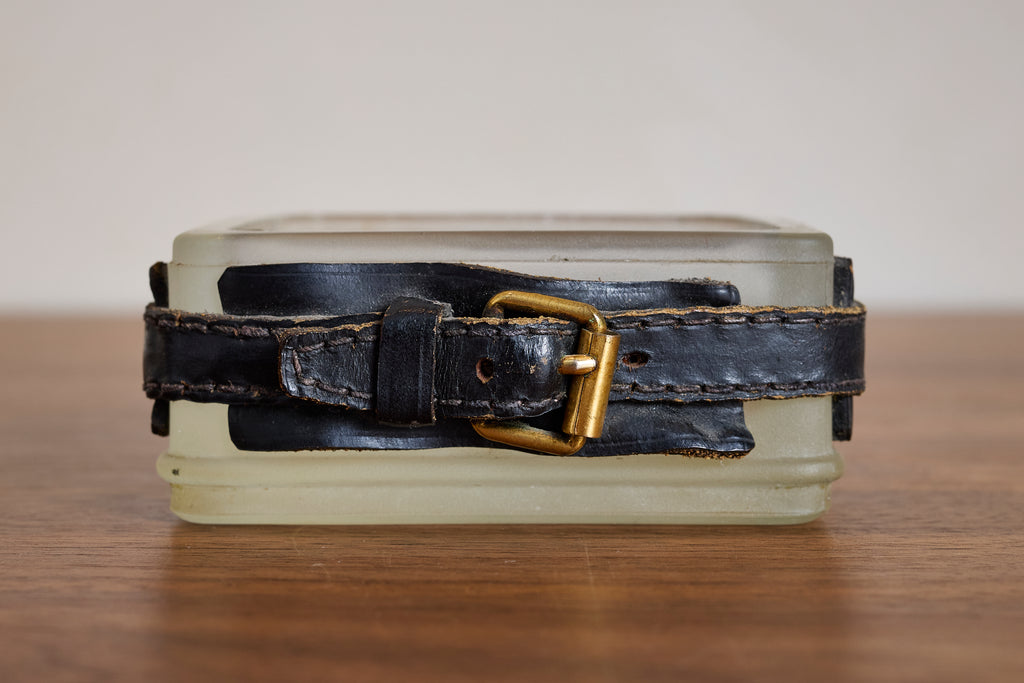 Jacques Adnet Leather Ashtray