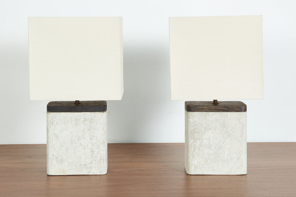 Pair of Willy Guhl Lamps
