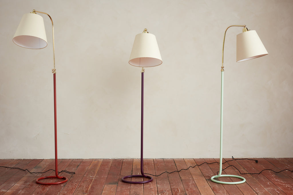 French Circle Floor Lamp