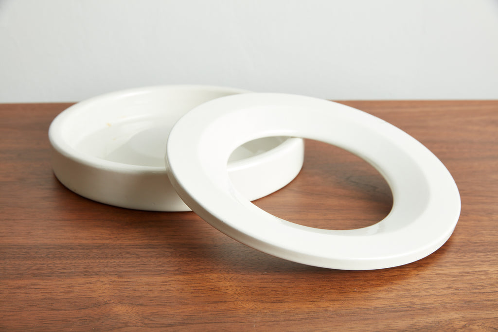 Angelo Mangiarotti White Ashtray