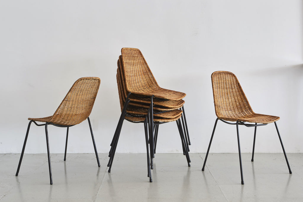 Carlo Graffi & Franco Campo Dining Chairs