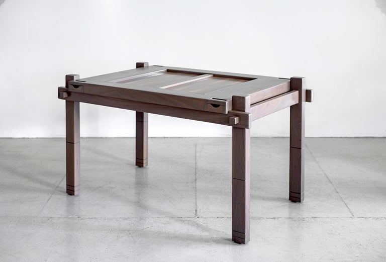 Walnut Backgammon Table
