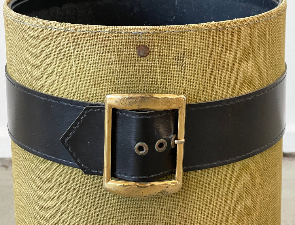 Jacques Adnet Style Waste Basket