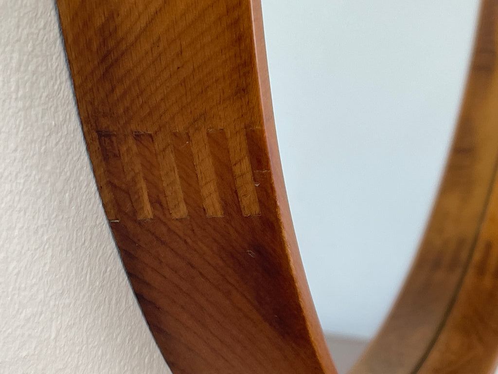 Italian Teak Mirror
