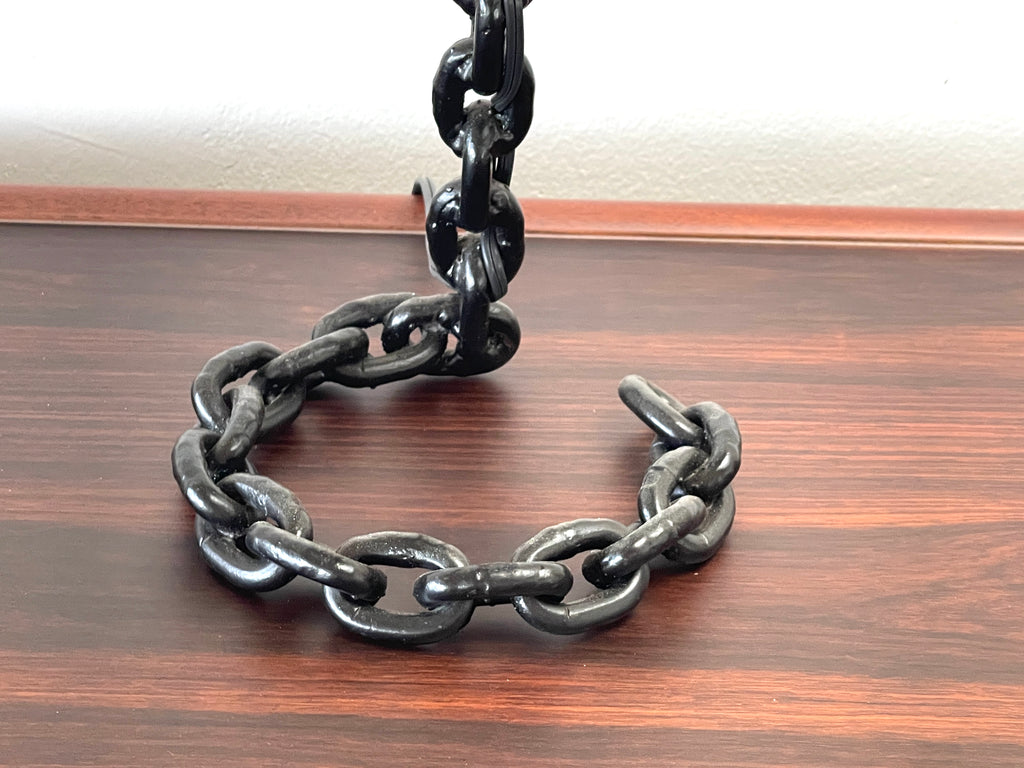 French Chain Link Table Lamp