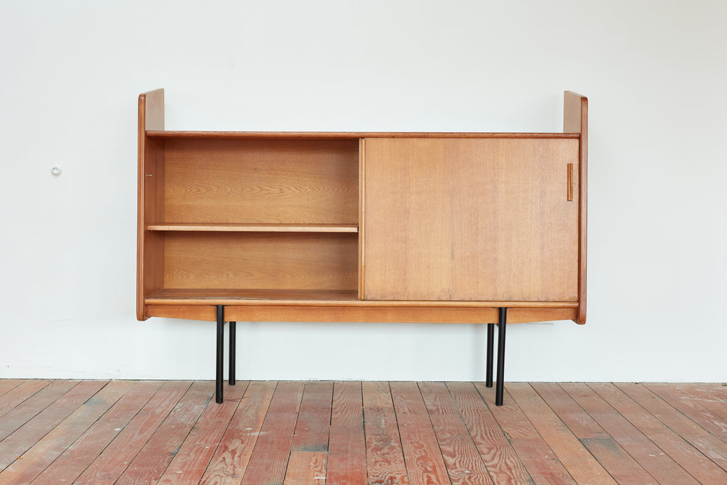 French Oak Bookcase in Style of Escande
