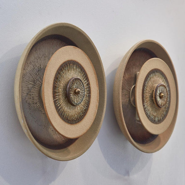 1960s Danish Ceramic Sconces
