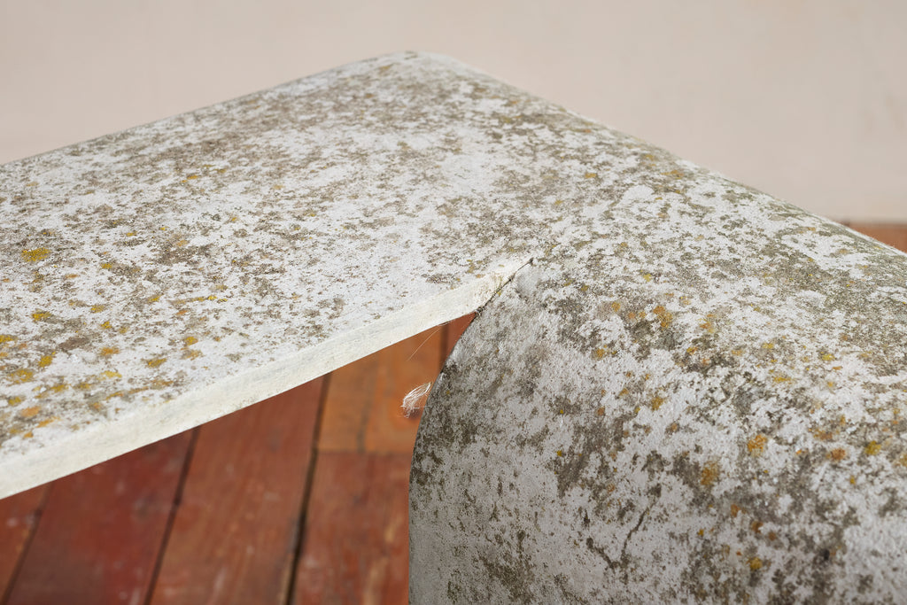 Pair of Willy Guhl Concrete Floating Chairs