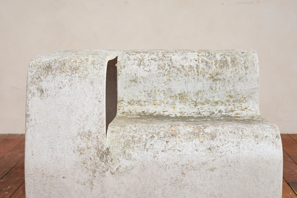 Pair of Willy Guhl Concrete Floating Chairs