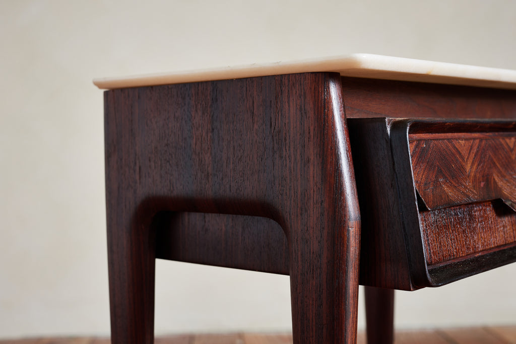 Italian Marble Bedside Tables