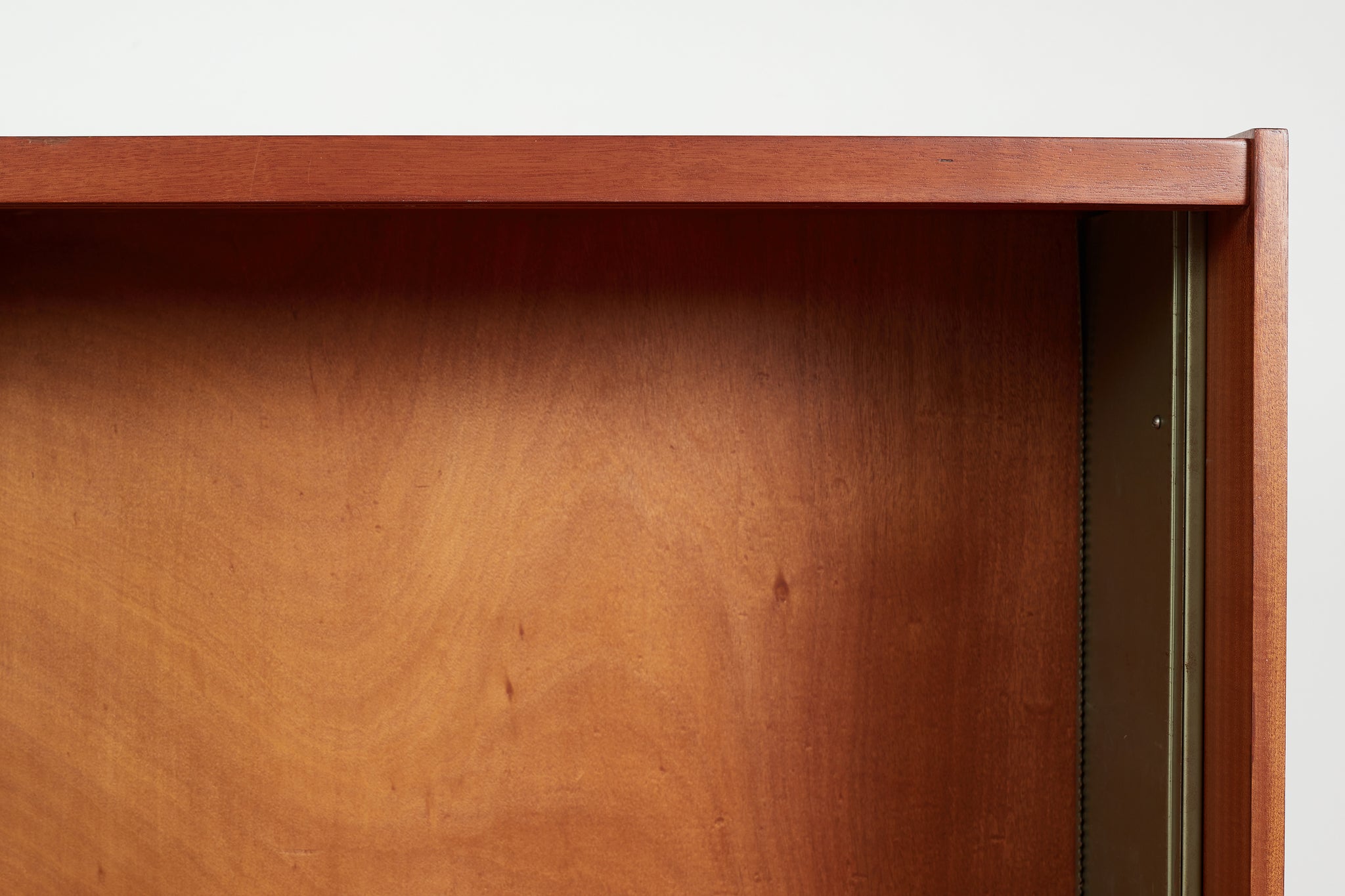 Massive Jean Prouve Style Cabinet - Orange Furniture Los Angeles