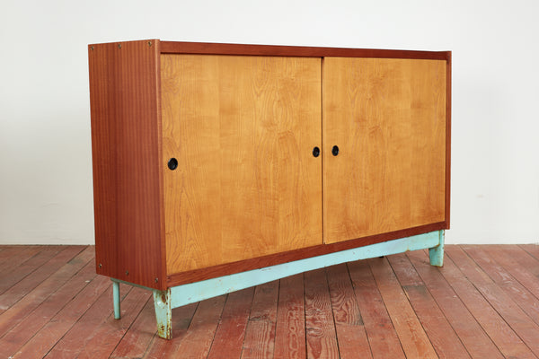 Massive Jean Prouve Style Cabinet