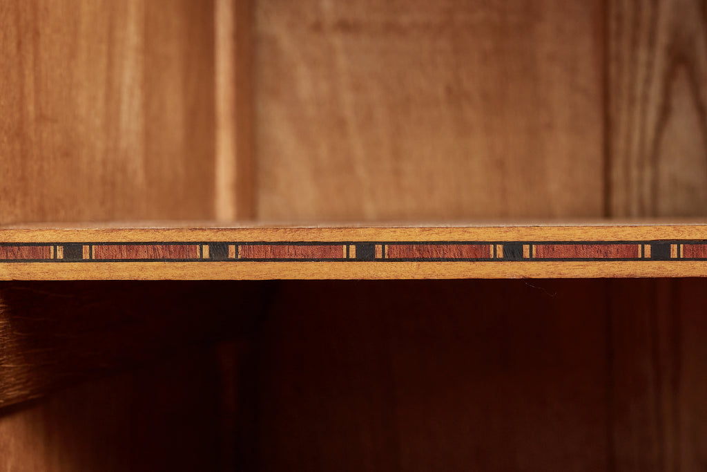 Massive Charles Dudouyt Oak Sideboard w/ brass circle handles