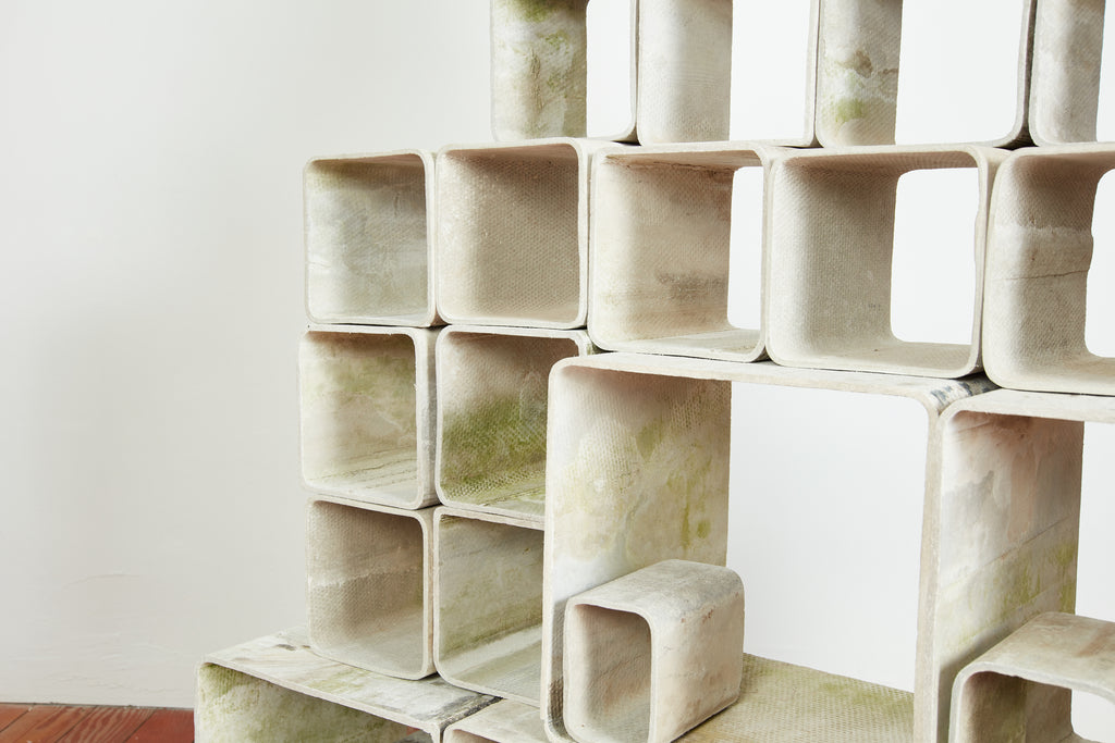 Willy Guhl Cube Bookcase