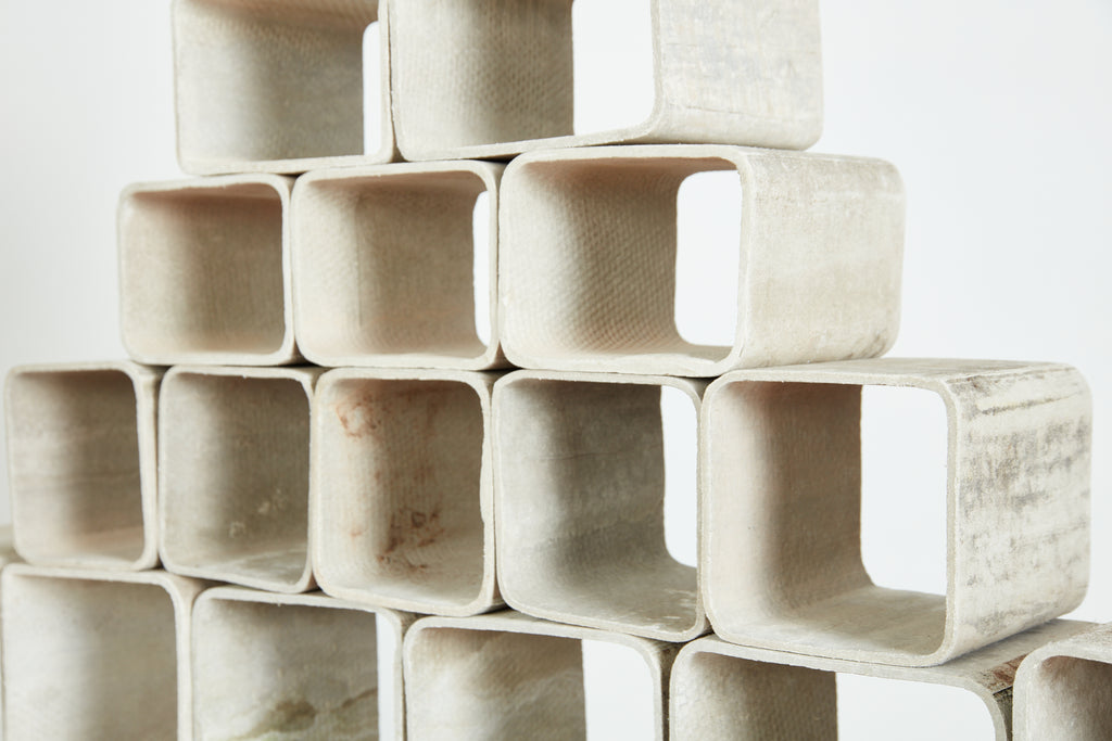 Willy Guhl Cube Bookcase