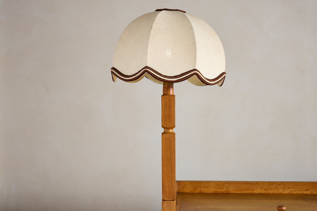 Guillerme et Chambron Sideboard with Lamp