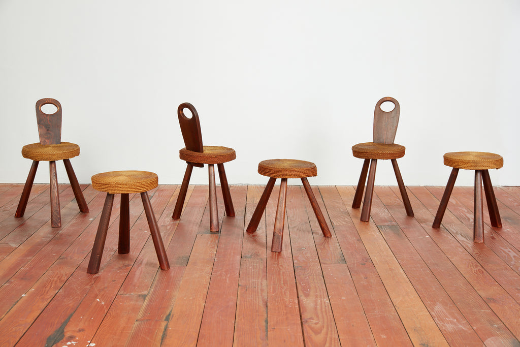 French Rope Stools