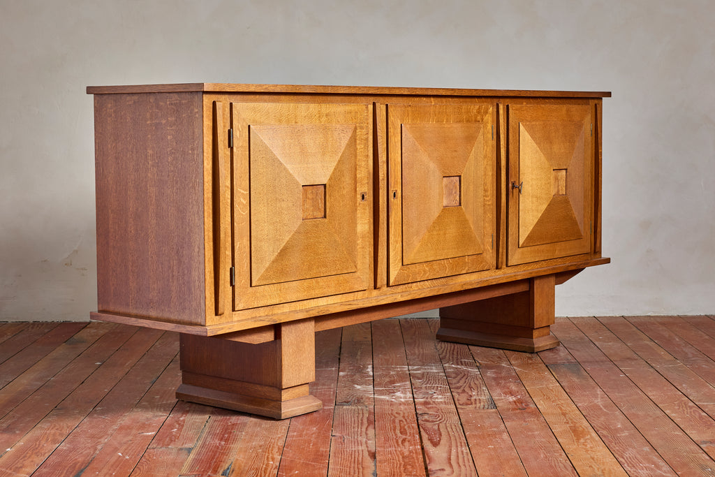 1940's French Oak Sideboard