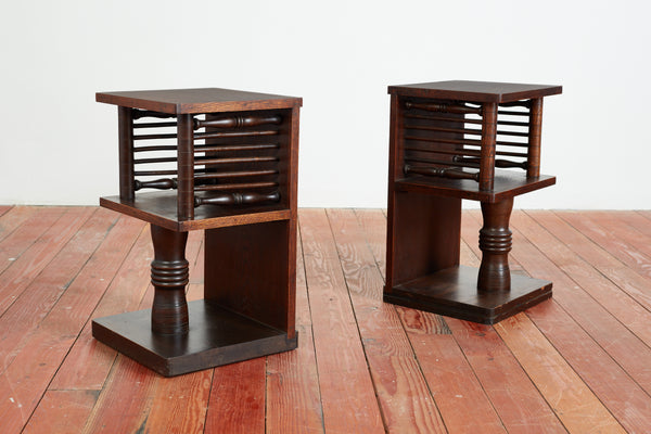 Charles Dudouyt End Tables