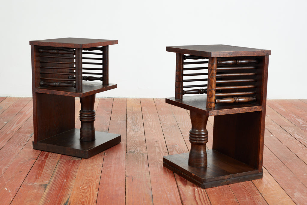 Charles Dudouyt End Tables