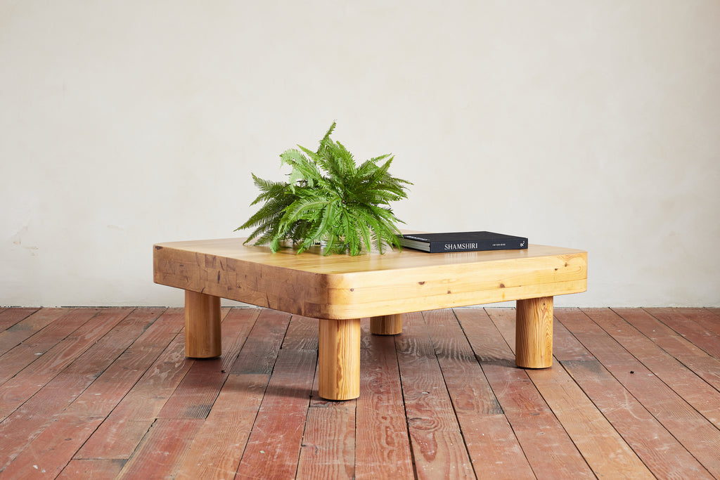 Thick French Pine Coffee table