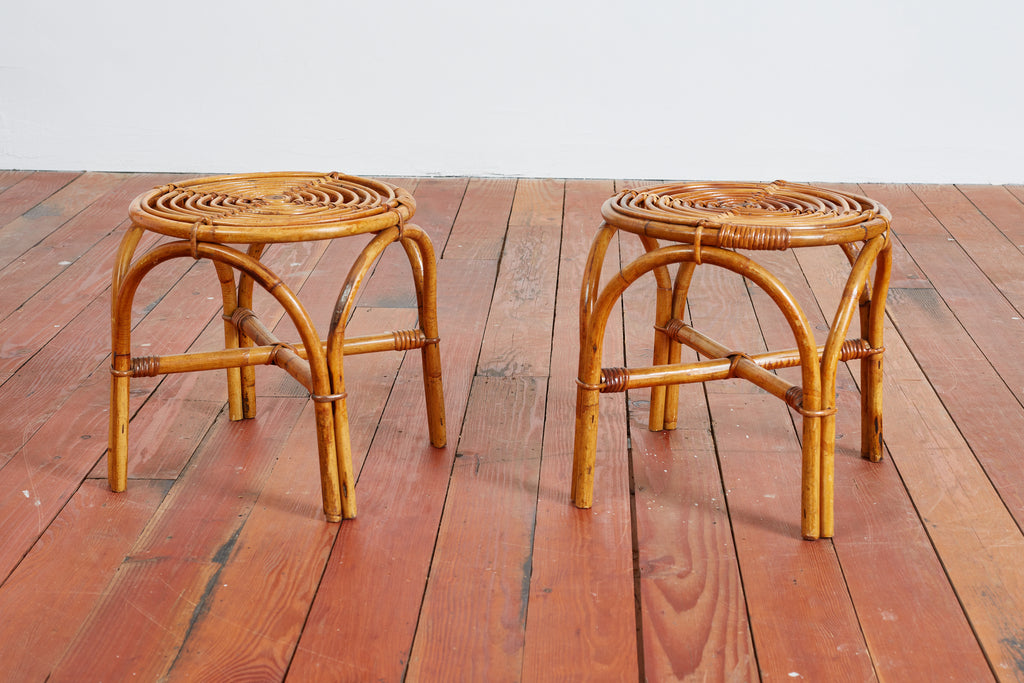 Italian Bamboo Stools