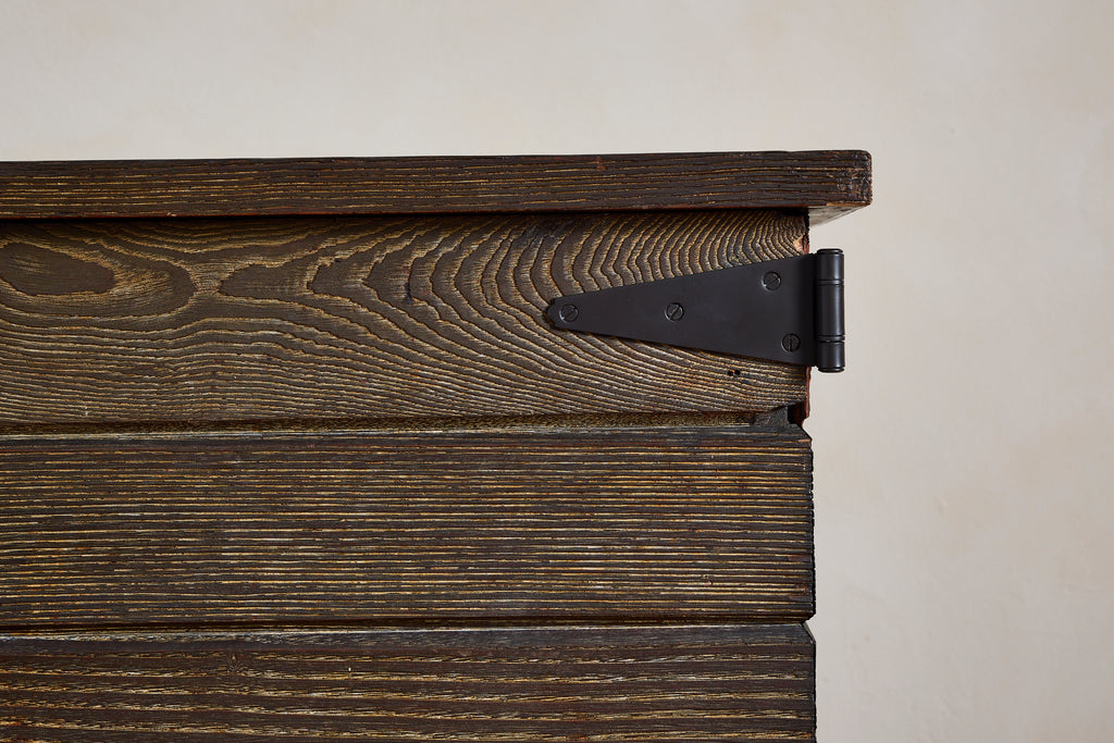 1950's French Slatted Cabinet