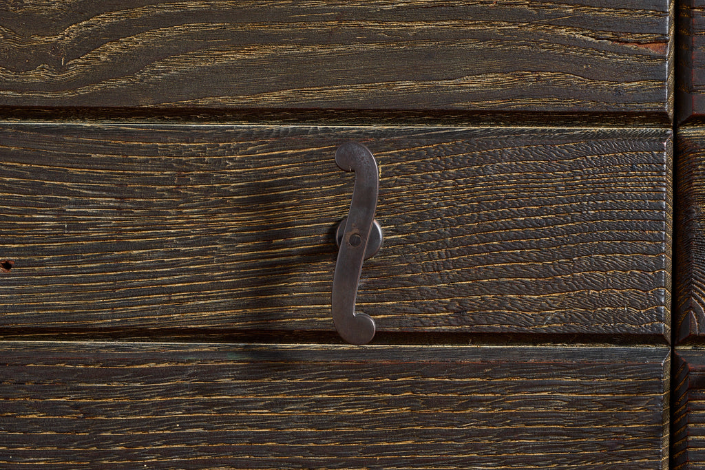 1950's French Slatted Cabinet