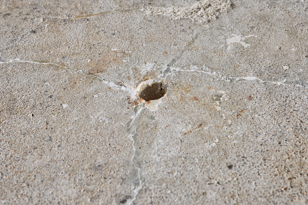 French Concrete Octagonal Table