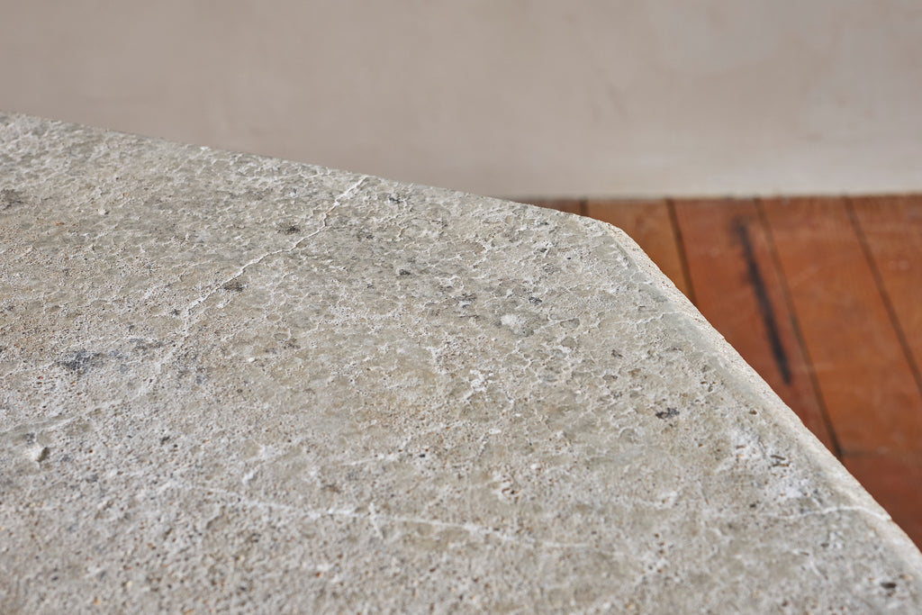 French Concrete Octagonal Table