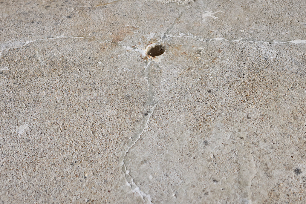 French Concrete Octagonal Table