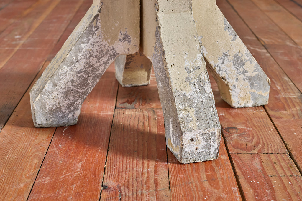 French Concrete Octagonal Table