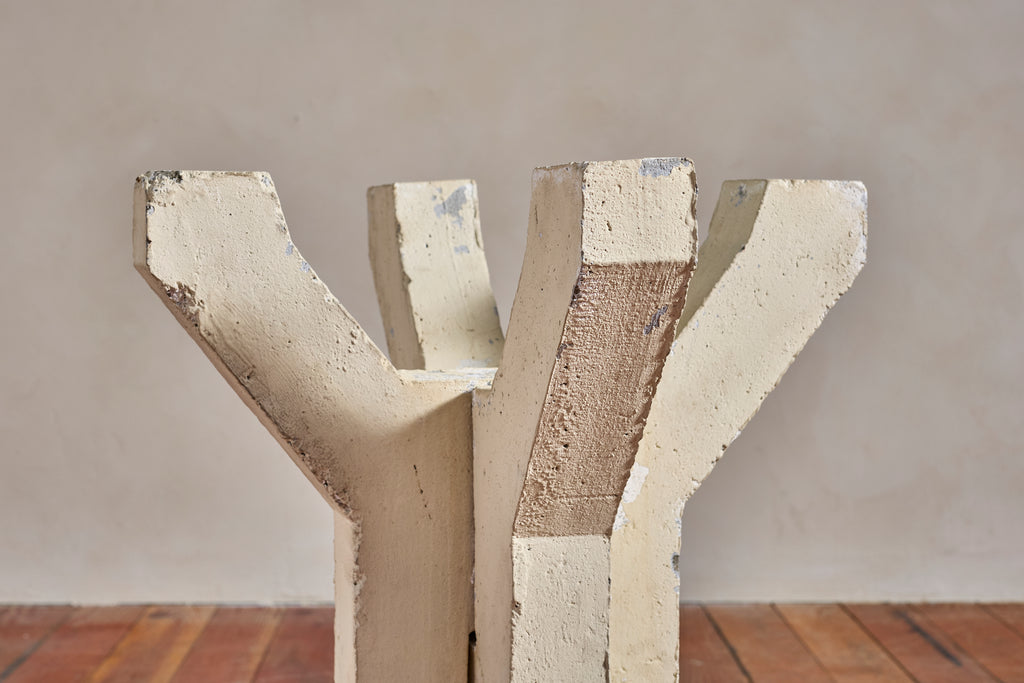 French Concrete Octagonal Table