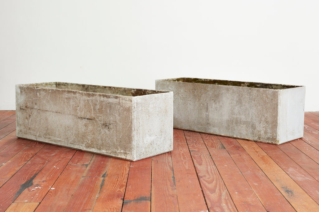 Large Rectangular Willy Guhl Planters