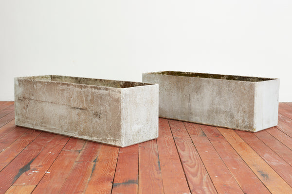 Large Rectangular Willy Guhl Planters