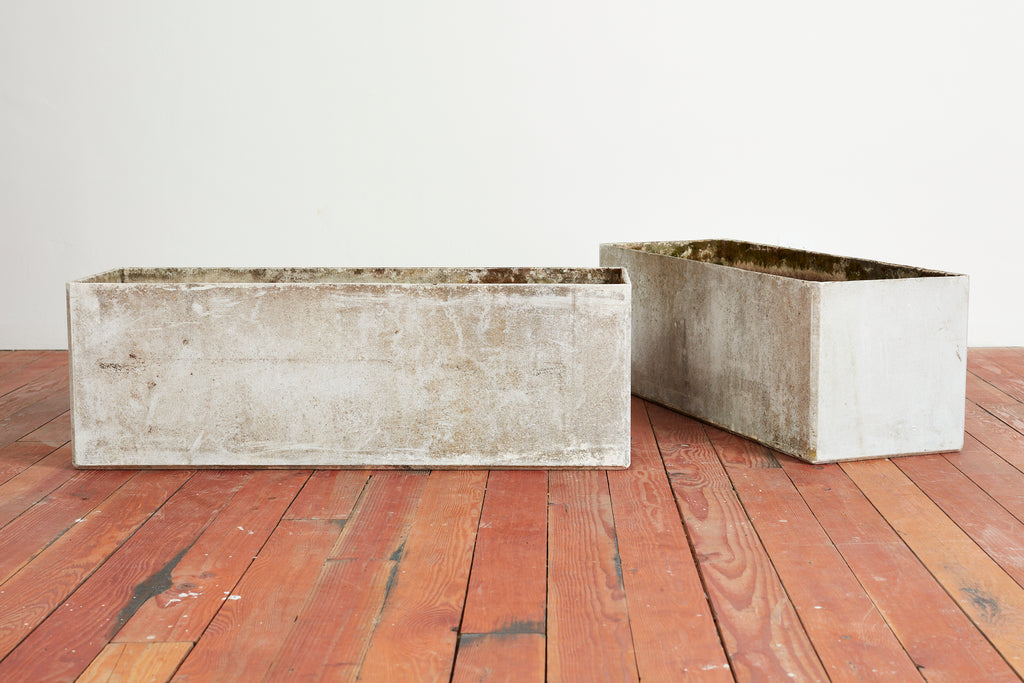 Large Rectangular Willy Guhl Planters