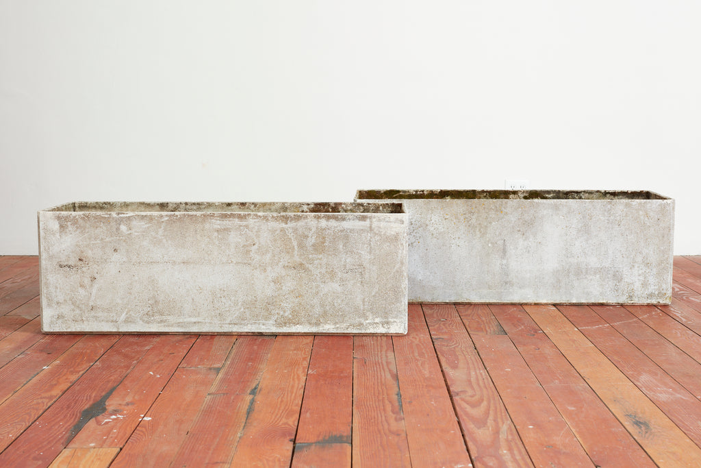 Large Rectangular Willy Guhl Planters